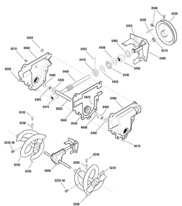 Part Location Diagram of 1738601YP Murray GEAR CASE ASSEMBLY, Complete